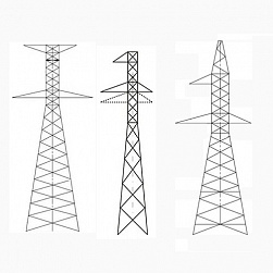 Металлические опоры ВЛ и ЛЭП